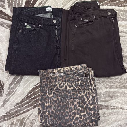 Lacoste Jean ve Pantolon Seti