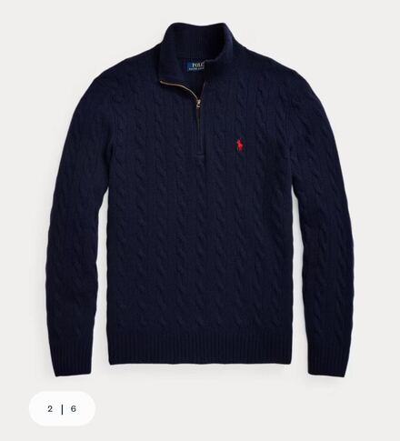 Ralph Lauren Lacivert Kazak