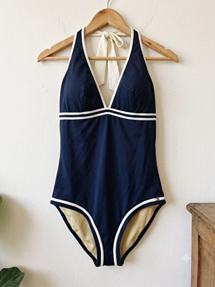 Orijinal Tommy Hilfiger Lacivert Mayo