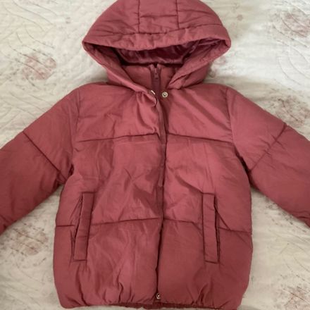 Kapüşonlu Pembe Mont