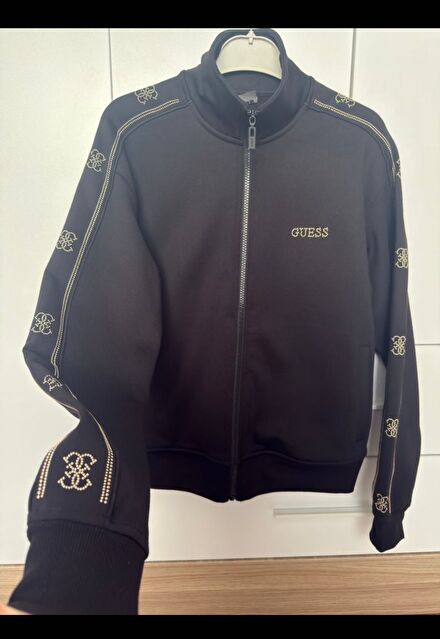 Guess Siyah Spor Sweatshirt