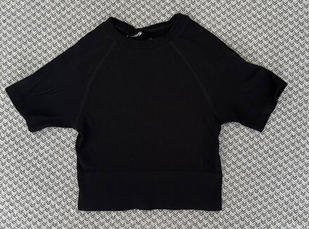 Siyah Spor T-Shirt