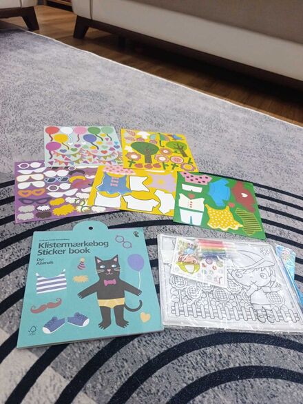 Çocuk Sticker Kitabı Seti