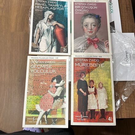 Stefan zweig 4 kitap set