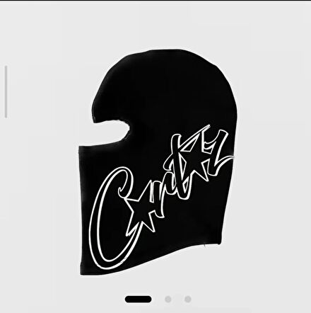Siyah Corteiz Maske