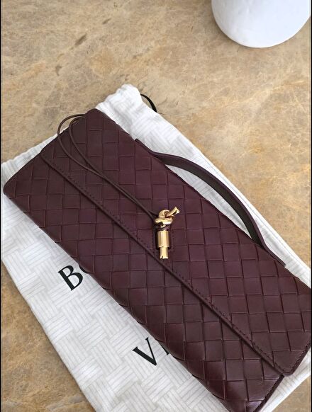 Bottega Veneta Andiamo bordo clutch
