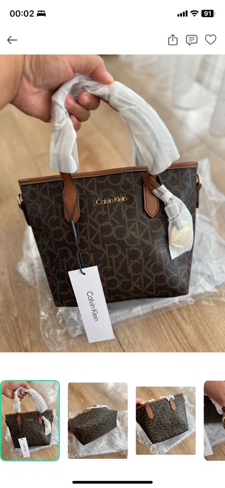 Calvin Klein Kahverengi Çanta