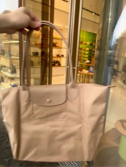 Longchamp %100 Orgn.Fatur.One M boy
