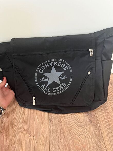 Converse vintage postacı çantası