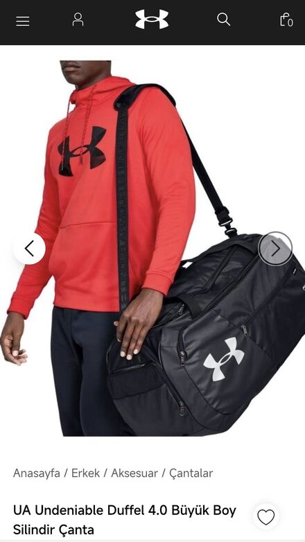 Under Armour 58 Litre Spor Çantası
