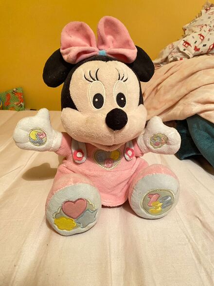 Konuşan Sesli Minnie Mouse fransızca