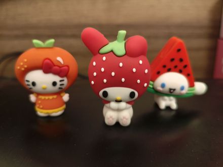 Hello Kitty Tutty Frutty mini figürleri