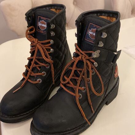 Harley Davidson Siyah Bot