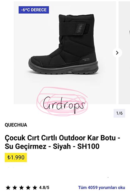 Decathlon Çocuk Botu