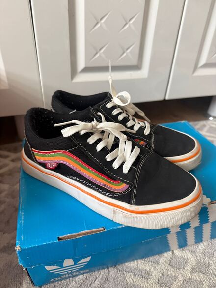 Vans Siyah Renkli Spor Ayakkabı