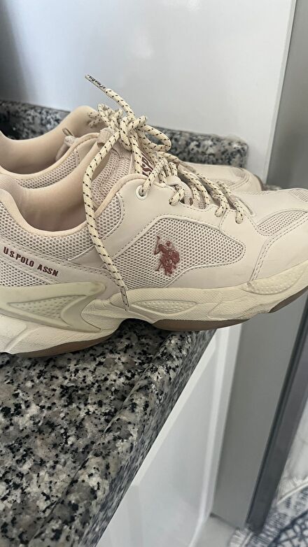 U.S. Polo Assn. Krem Sneaker