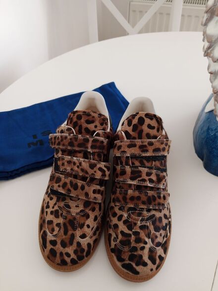 IsabelMarantLeopar Desenli Spor Ayakkabı