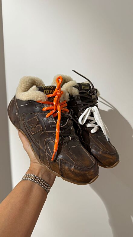 Detaylı Deri Sneaker