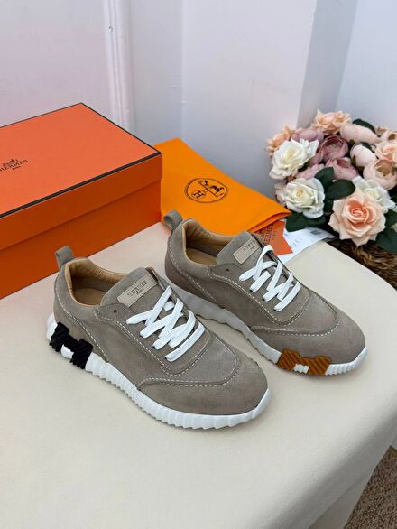 Hermes Deri Erkek Ayakkabı Sneakers