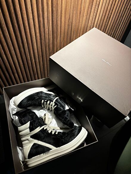 Rick Owens Fur geobasket