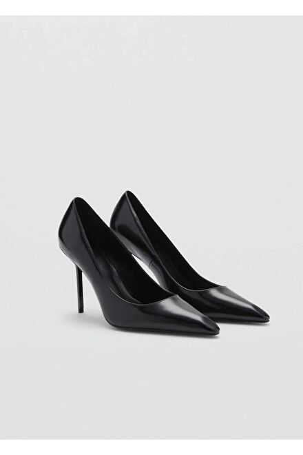 Zara Siyah Sivri Burun Stiletto Ayakkabı