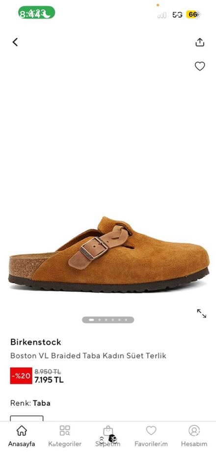 Birkenstock Süet Terlik