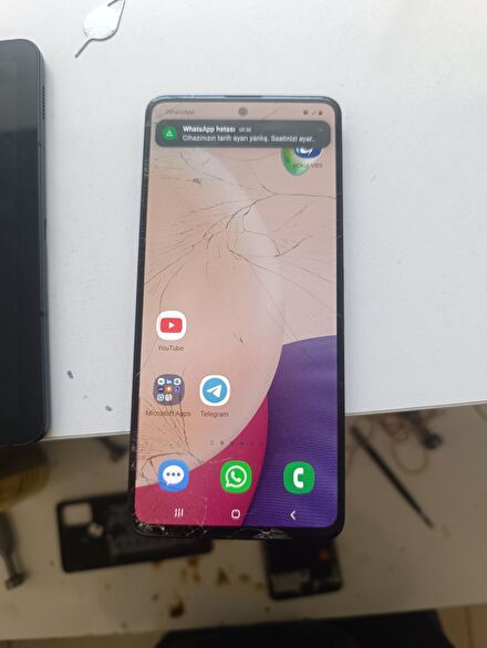samsung a51 çıtalı çıkma ekran