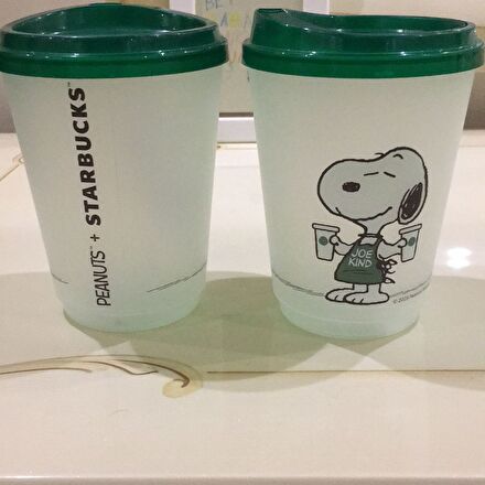 Snoopy peanuts starbucks bardak
