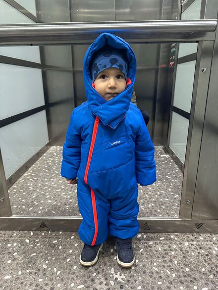 Mavi Bebek Astronot Tulum