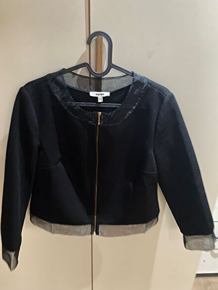 Koton Siyah Bomber Ceket