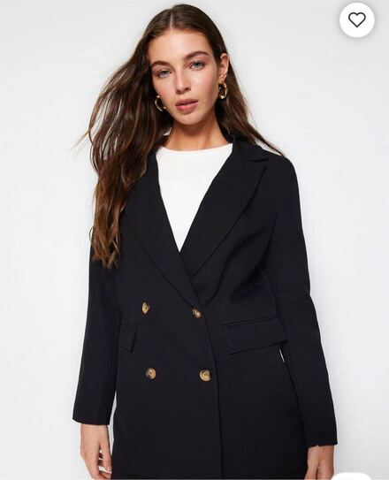 Siyah Blazer Ceket
