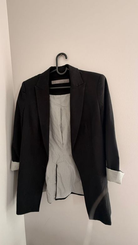 Zara Siyah Blazer Ceket