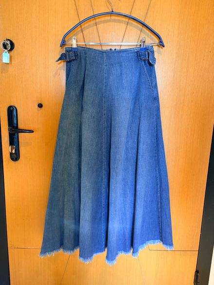 Max&Co Mavi Denim Etek
