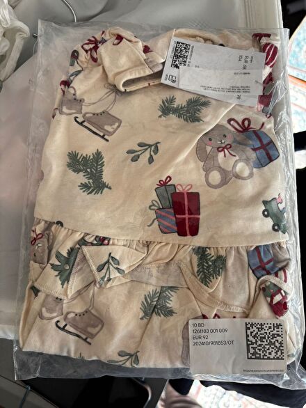 H&M 18-24 Ay YeniEtiketli Bebek Elbisesi