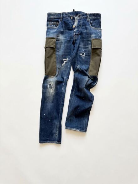 Dsquared2 Tidy Biker Cargo Jean