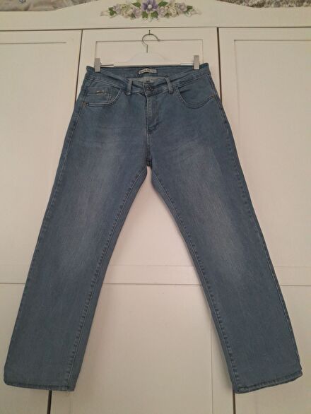 Erkek Mavi Jeans Likralı Jean Pantolon