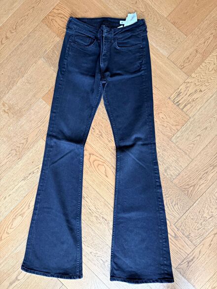Zara Flare siyah jean