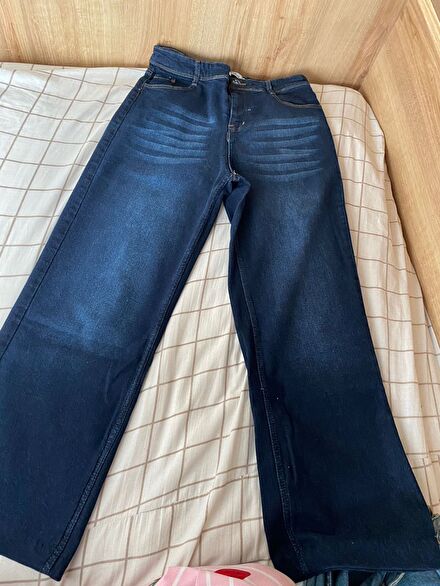 Lacivert Kot Pantolon