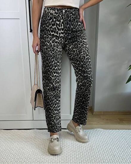Zara Leopar Desen Jean Panolon