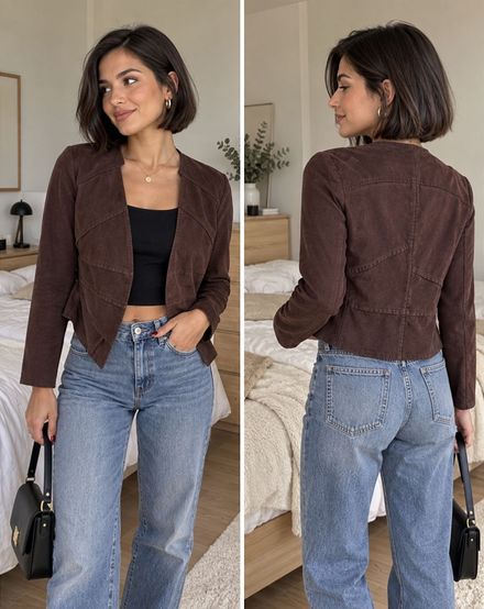Koyu Kahve Ceket
