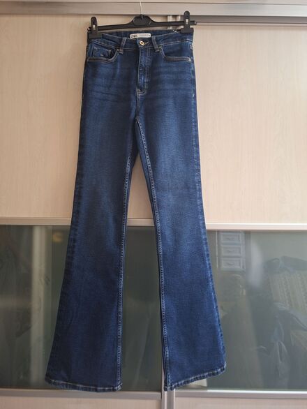 Zara Lacivert Jean Pantolon