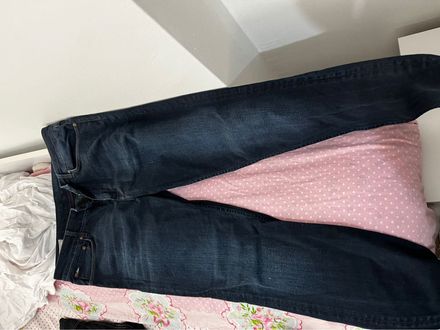 Lacivert Jean Pantolon