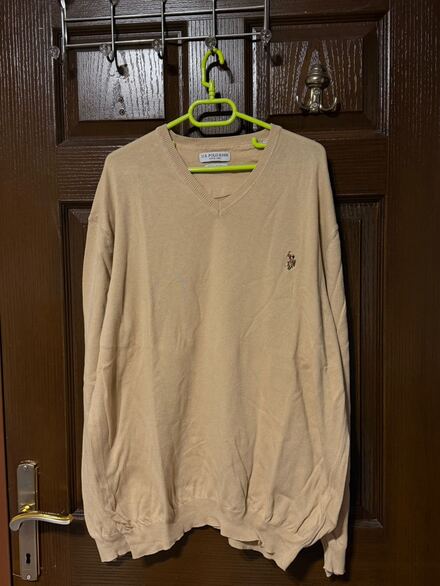 U.S. Polo Assn. V Yaka İnce Kazak