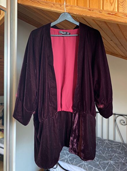Setre Kadife Kimono & hırka