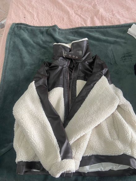 Peluş Deri Ceket