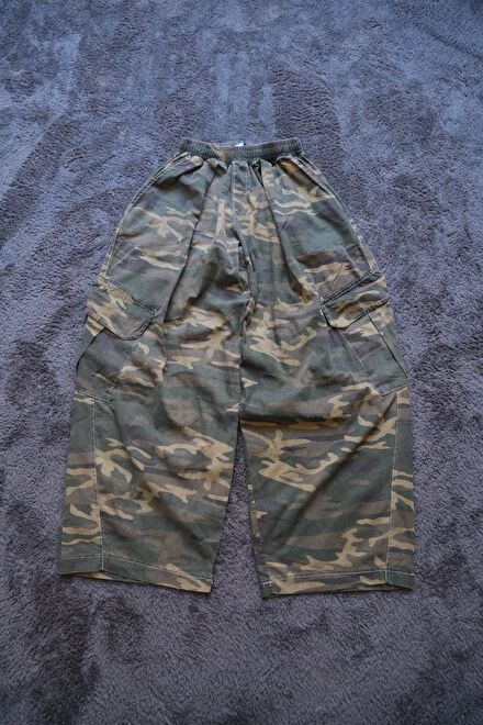 BAGGY KAMUFLAJ PANTOLON