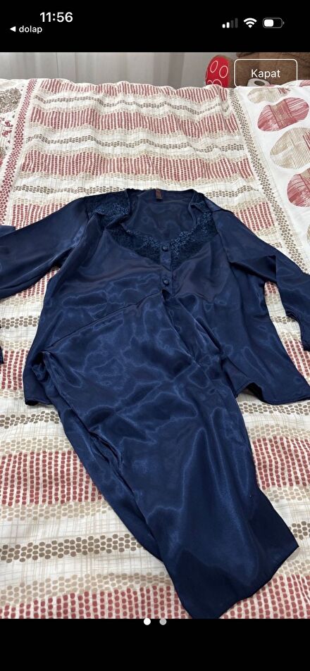 Lacivert Pijama Takımı
