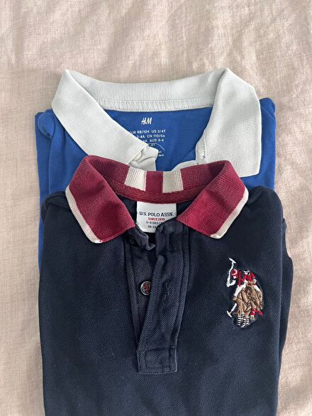 2'li Polo Yaka T-Shirt Seti