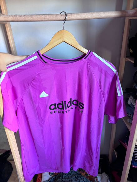 Mor Adidas Spor Üst