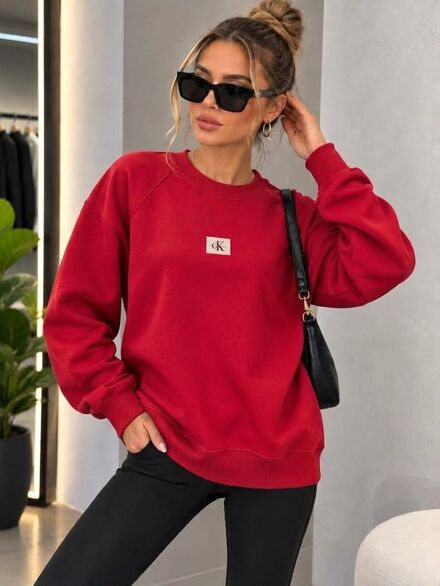 Kırmızı Sweatshirt